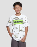 Aero Dinosaur Full Print Kaos Lengan Pendek Anak Laki-Laki