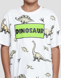 Aero Dinosaur Full Print Kaos Lengan Pendek Anak Laki-Laki