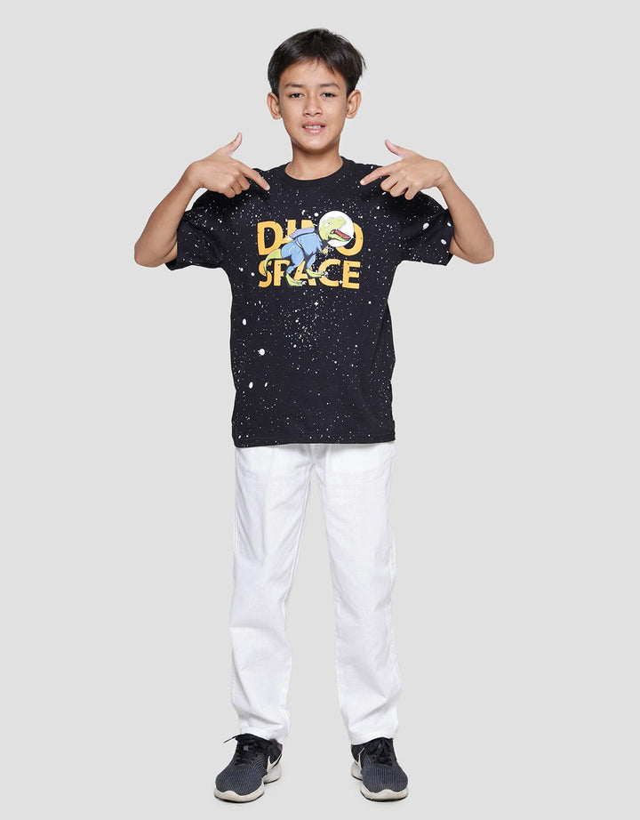 Aero Dino Space Kaos Anak Laki-laki
