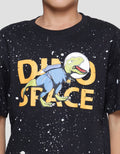 Aero Dino Space Kaos Anak Laki-laki