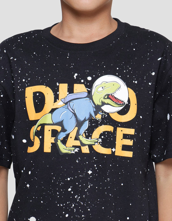 Aero Dino Space Kaos Anak Laki-laki