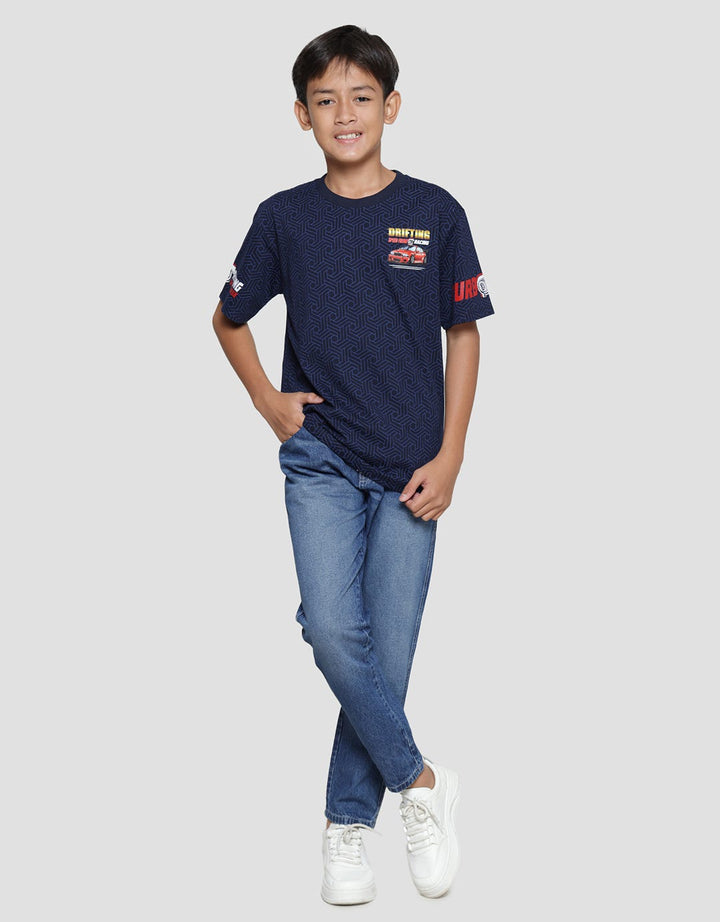 Aero Drifting Racing Kaos Anak Laki-laki