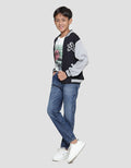 Aero Boys Varsity Bomber Jacket
