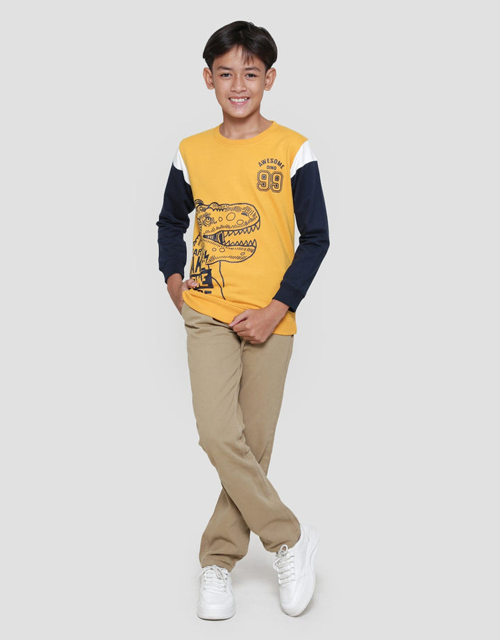 Aero Awesome Dino Sweater Anak Laki-laki