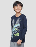 Aero Dino Print Sweater Anak Laki-laki