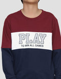 Aero Play Print Boys Sweater