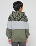 Aero Dino Cut Sewn Sweater Hoody Boys