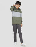 Aero Dino Cut Sewn Sweater Hoody Boys