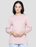 Connexion Texture Plain Kaos Wanita