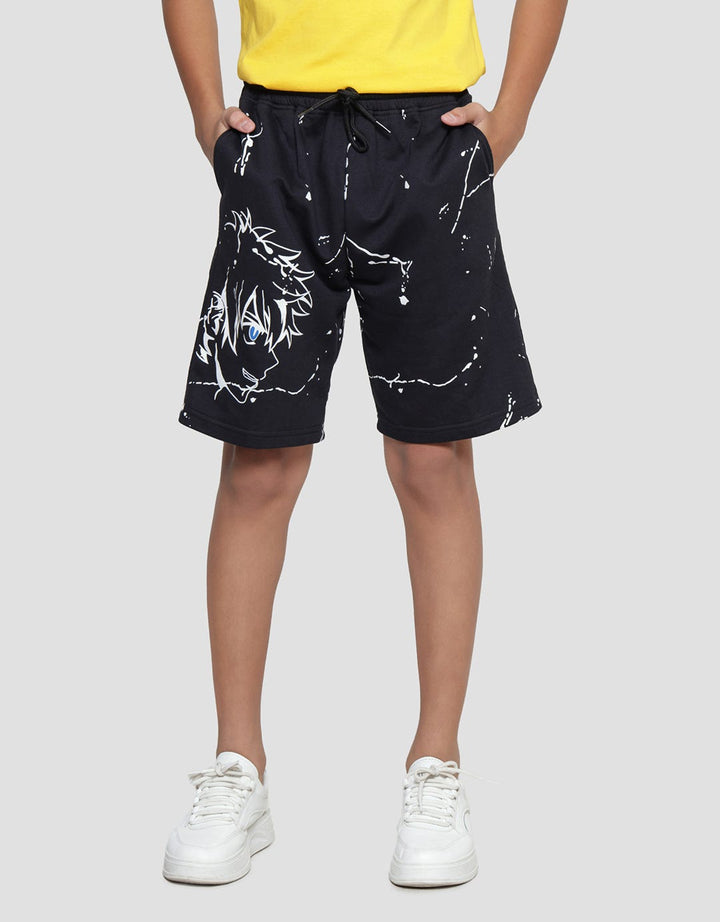 Aero Anime Full Print Celana Pendek Anak Laki-laki