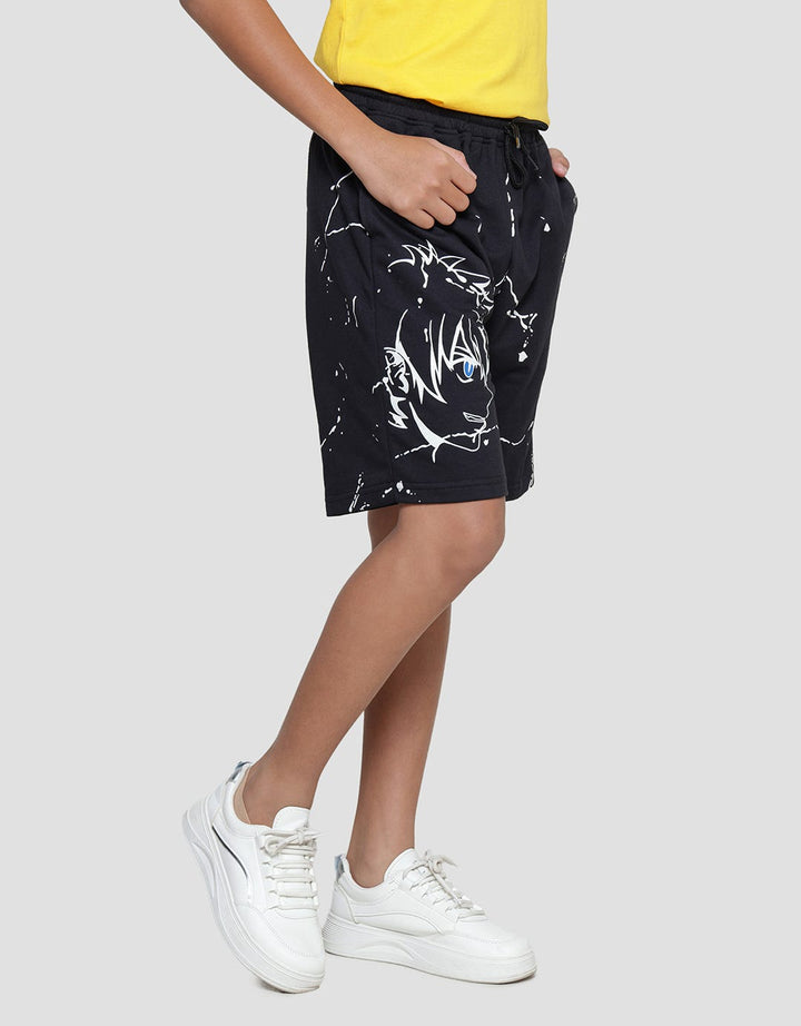 Aero Anime Full Print Celana Pendek Anak Laki-laki