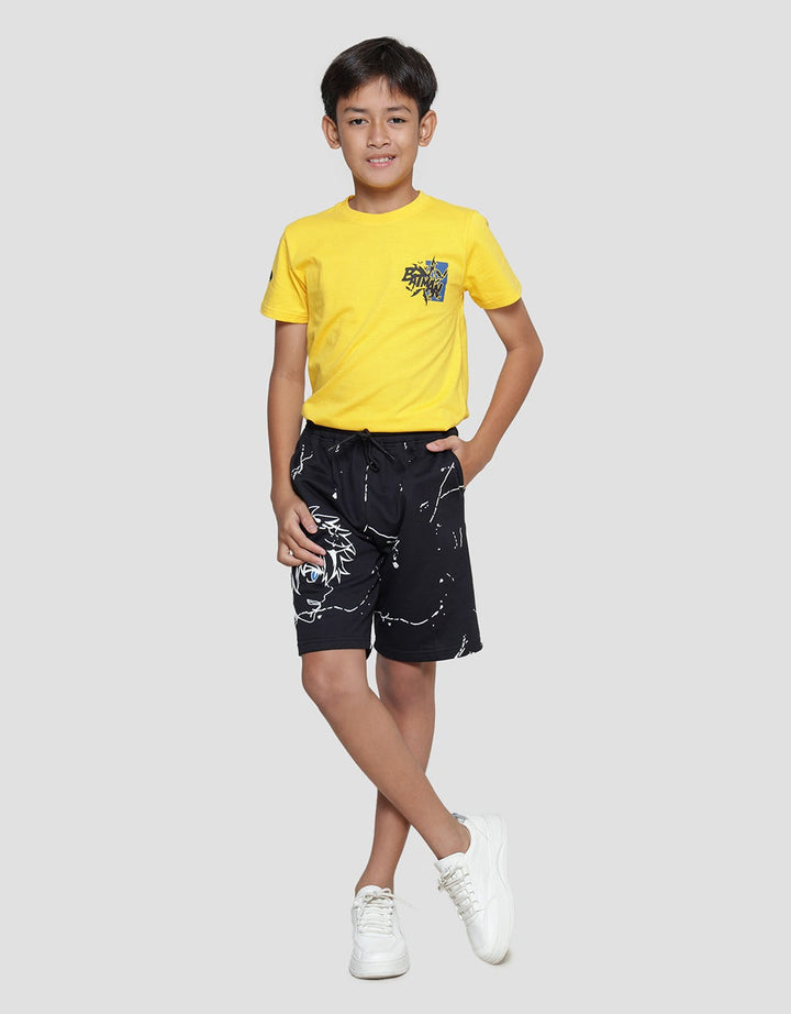 Aero Anime Full Print Celana Pendek Anak Laki-laki