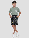 Aero Splash Print Celana Pendek Anak Laki-laki