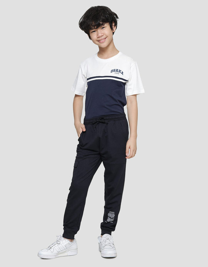 Aero Woven Kantong Cargo Celana Jogger Anak Laki-Laki