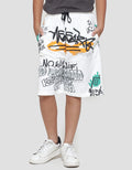 Aero Print Graffiti Celana Pendek Anak Laki-Laki