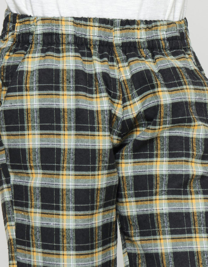 Aero Woven Motif Kotak Celana Pendek Anak Laki-Laki
