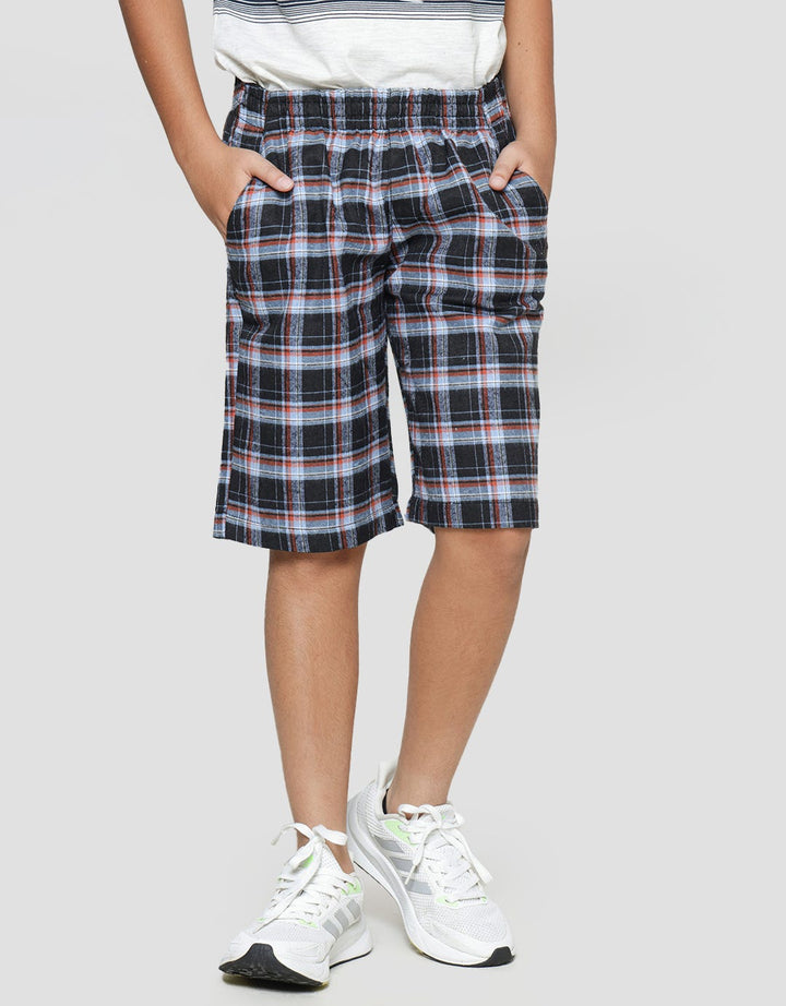 Aero Woven Kotak-Kotak Celana Pendek Anak Laki-Laki