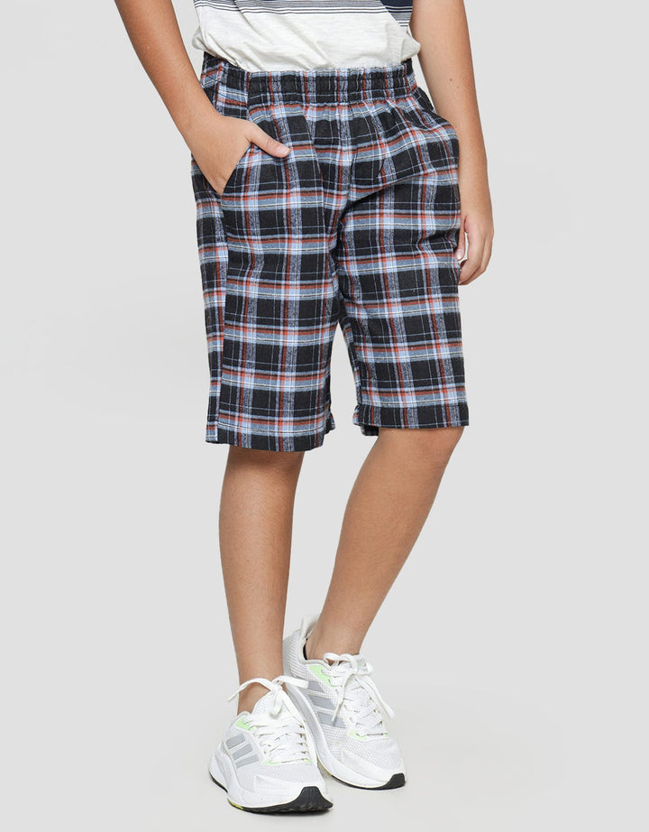 Aero Woven Kotak-Kotak Celana Pendek Anak Laki-Laki