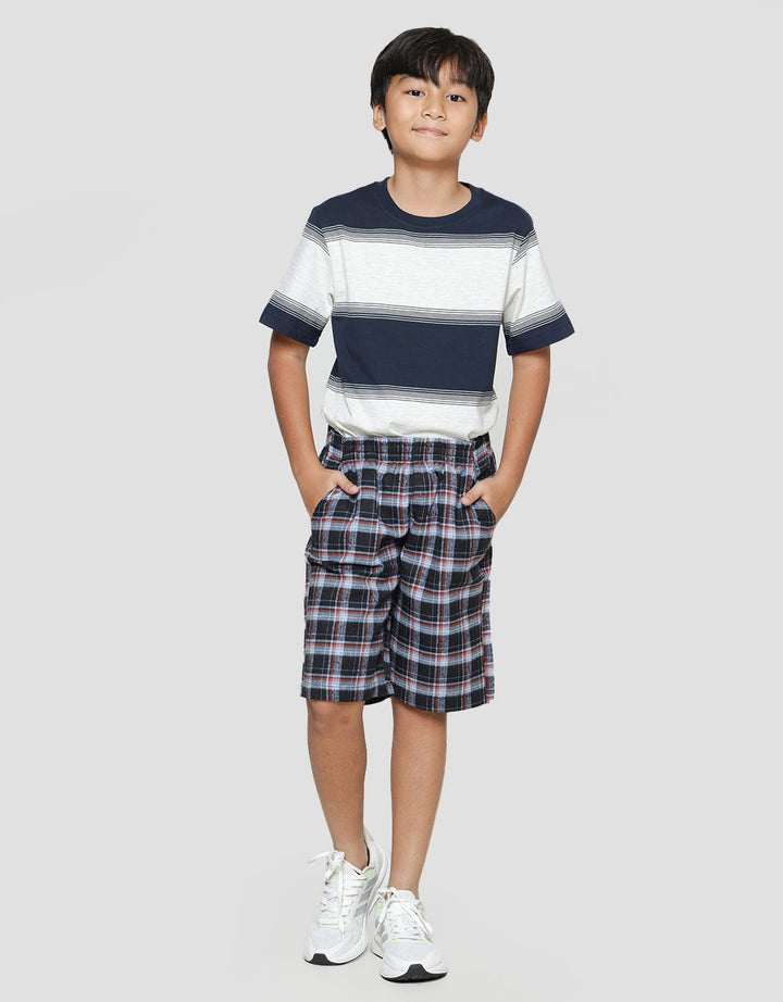 Aero Woven Kotak-Kotak Celana Pendek Anak Laki-Laki