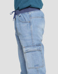 Aero Flpant16 Boys Cargo Pocket Denim Pants