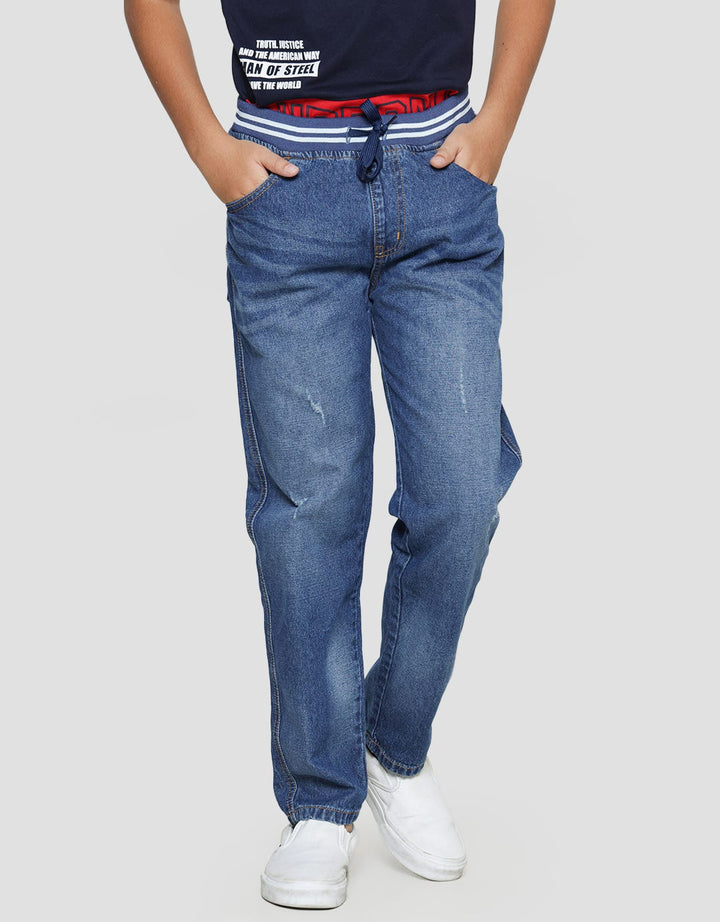 Aero Destroy Scrab Flpant13 Boys Denim Pants