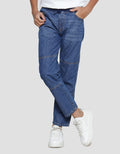 Aero Boys Cut Sewn Denim Pants
