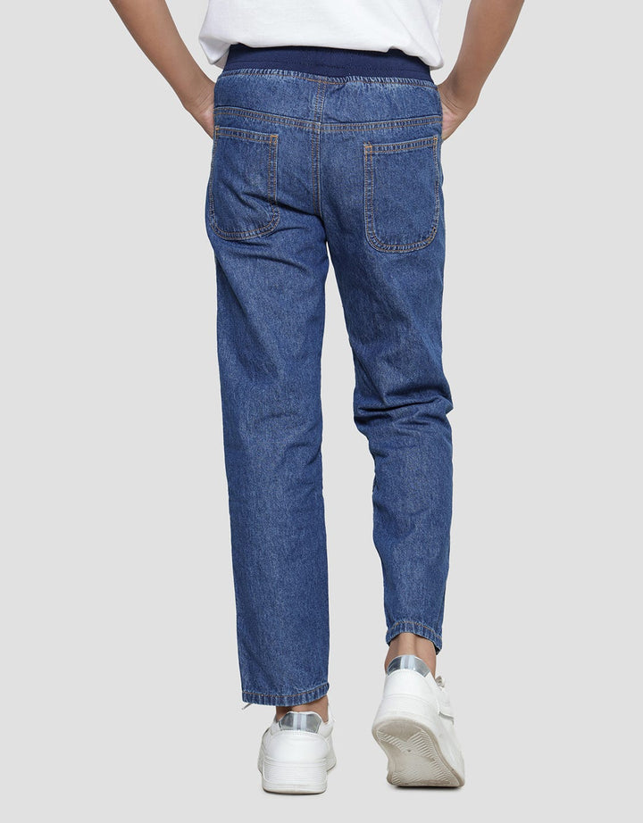 Aero Boys Cut Sewn Denim Pants