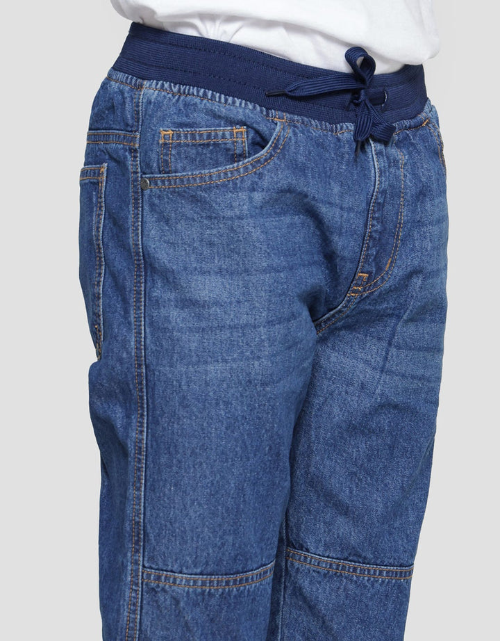 Aero Boys Cut Sewn Denim Pants
