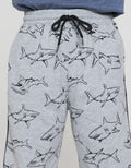 Aero Shark Print Celana Pendek Anak Laki-laki