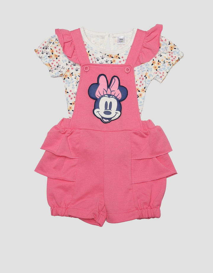 Disney Minnie Little Flower Overall Girls