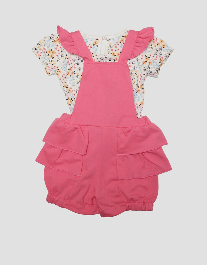 Disney Minnie Little Flower Overall Girls