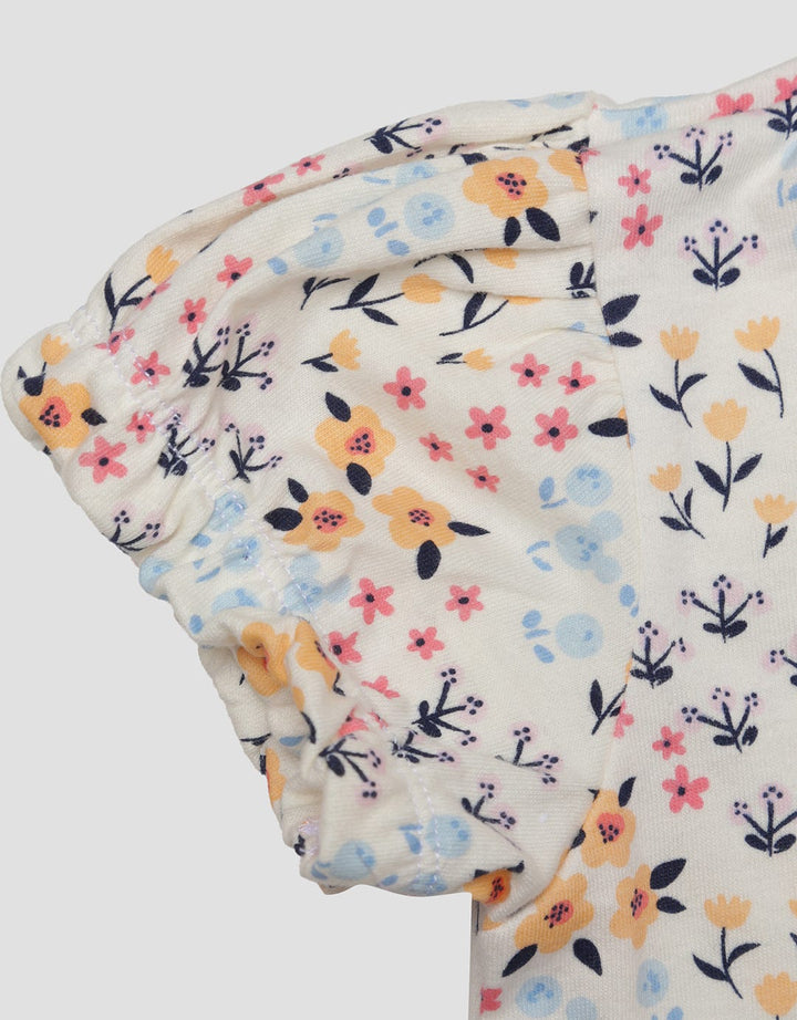 Disney Minnie Little Flower Overall Girls