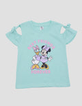 Disney Minnie And Daisy Born To Bloom Girls T-Shirt
