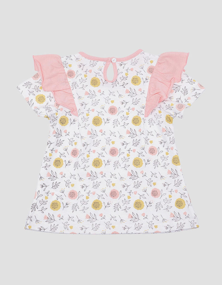 Disney Print Marie Kaos Lengan Pendek Anak Perempuan