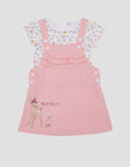 Disney Bambi Dress Overall Girls