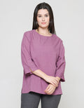 St. Yves Women's Supernova 7/8 Sleeve Blouse