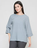 St. Yves Women's Supernova 7/8 Sleeve Blouse