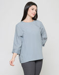 St. Yves Women's Supernova 7/8 Sleeve Blouse
