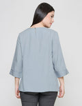 St. Yves Women's Supernova 7/8 Sleeve Blouse