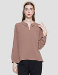 St. Yves Krinkle Cey Women's Blouse
