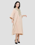St. Yves Patch Neck Kafthan Big Sleeve Wanita