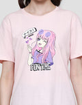 Nevad Awesome Anime Kaos Casual Wanita