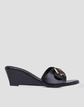 Connexion Buckle Strap Women's Wedge Sandals
