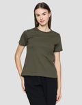 Connexion Rib Cotton Kaos Casual Wanita