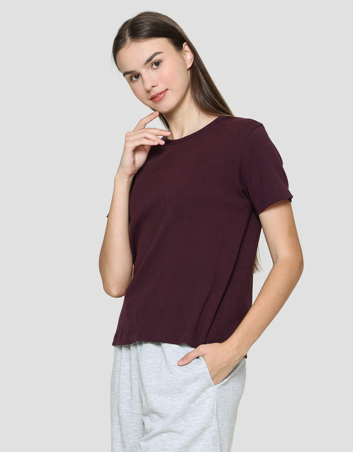 Connexion Rib 5X3 Cotton Women's Short Sleeve T-Shirt