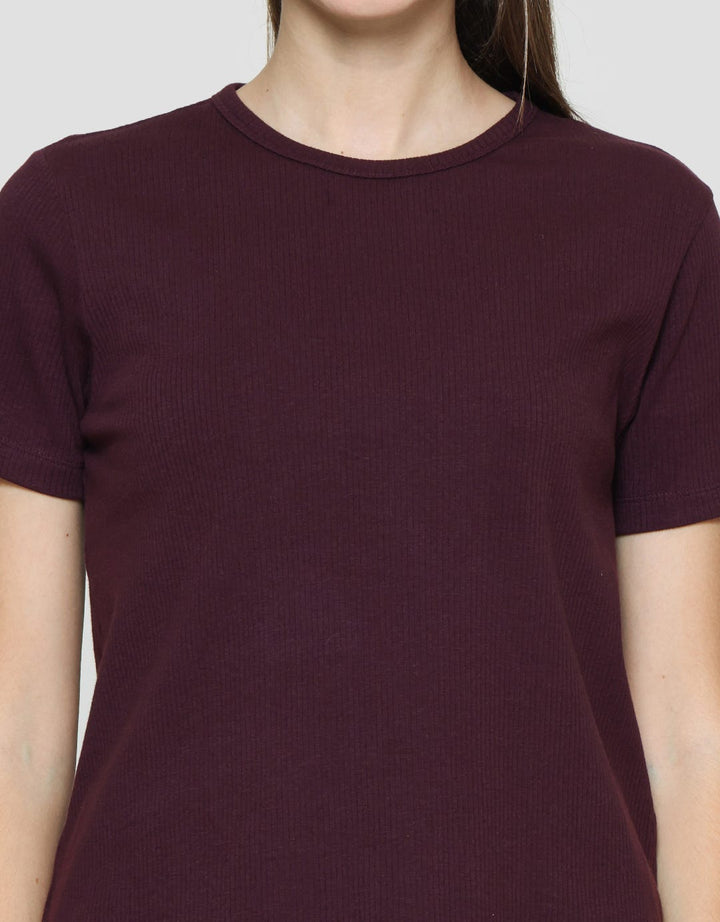 Connexion Rib 5X3 Cotton Women's Short Sleeve T-Shirt