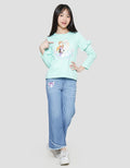 Disney Frozen Ruffle Kaos Anak Perempuan