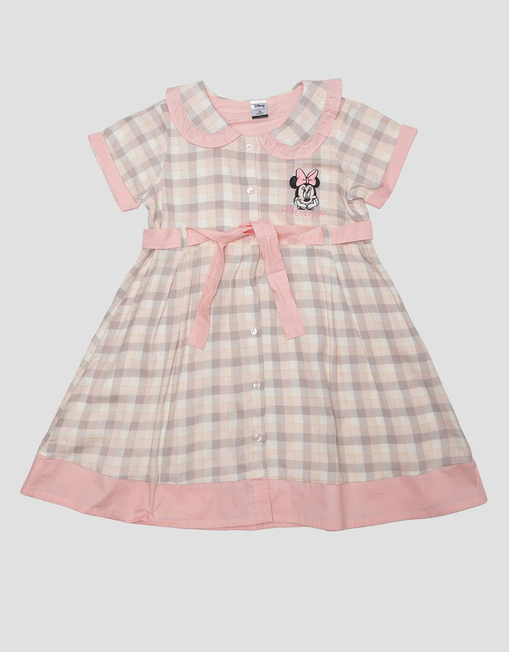 Disney Kotak Minnie Midi Dress Anak Perempuan
