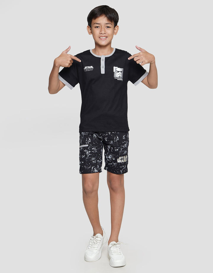 Star Wars Henley Trooper Boys T-Shirt
