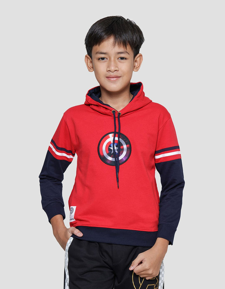 Marvel Avengers Captain America Sweater Anak Laki-Laki